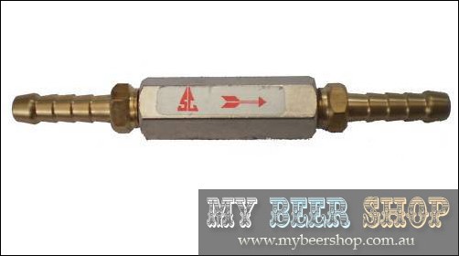 ONE WAY CHECK VALVE NON RETURN ANTI BACKFLOW BEER - Click Image to Close